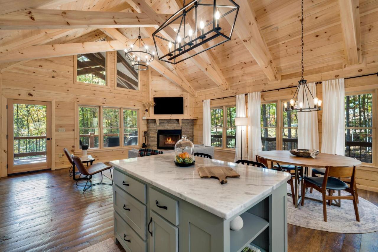 Haley Glen Vila Cherry Log Exterior foto