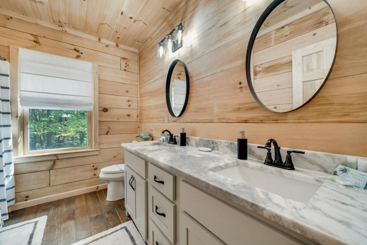 Haley Glen Vila Cherry Log Exterior foto