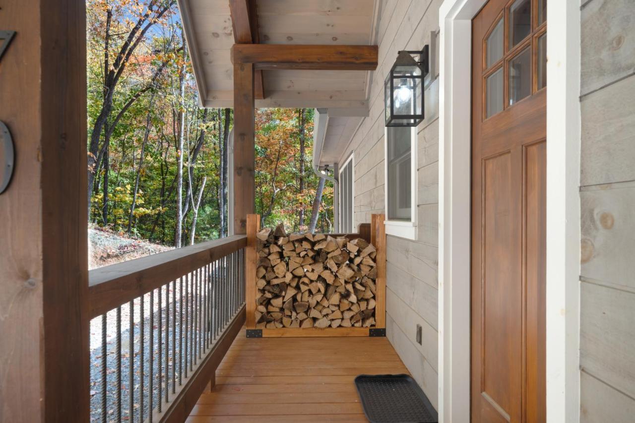 Haley Glen Vila Cherry Log Exterior foto